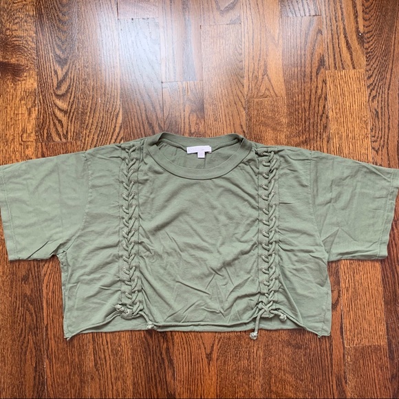 American Eagle Don’t Ask Why Crop Top - Picture 1 of 3